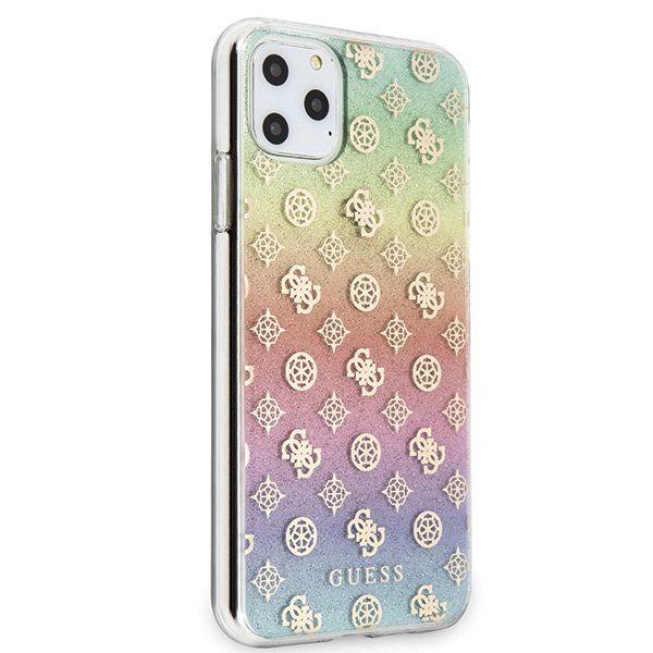 Guess GUHCN65PEOML iPhone 11 Pro Max multicolor hard case